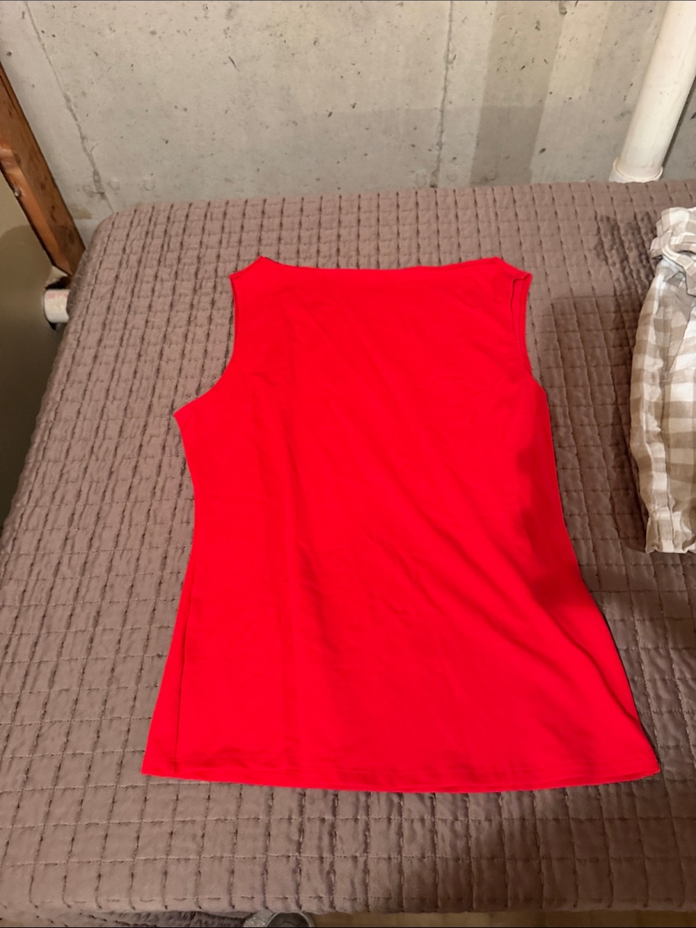 Classic Sleeveless Red Women's Tank Top - Unbranded